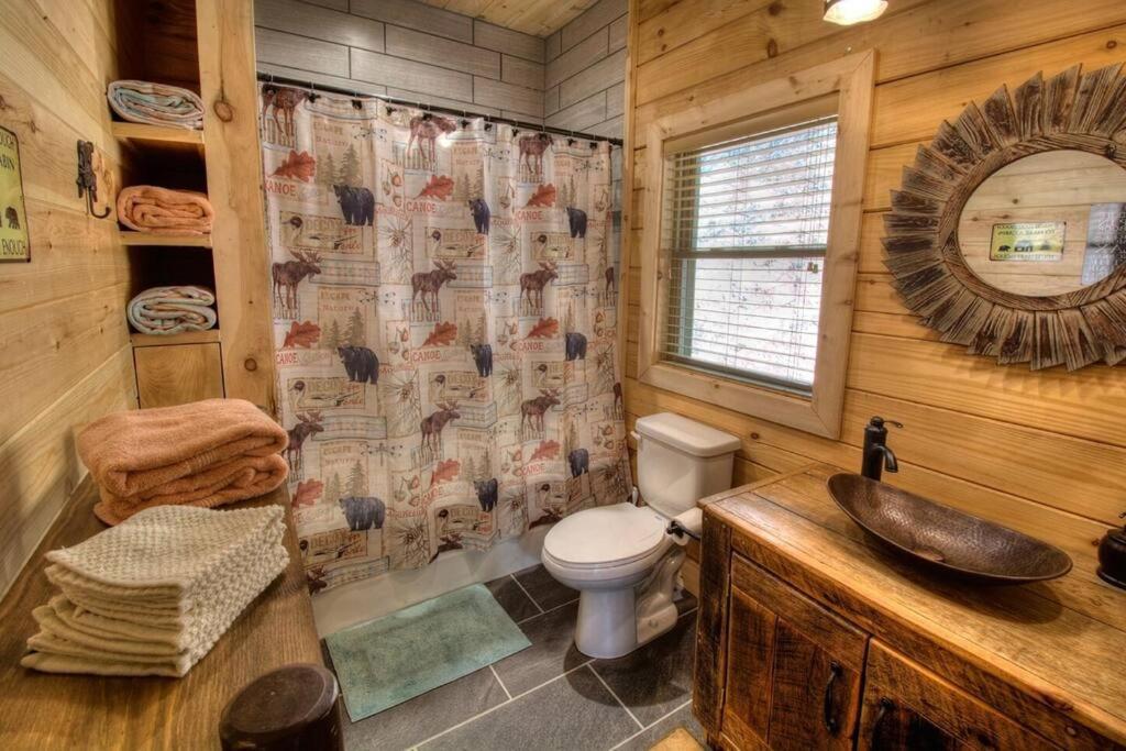 Honeymoon Getaway In Woods Near Noc And Smoky Mtn Rr Villa Bryson City Exteriör bild