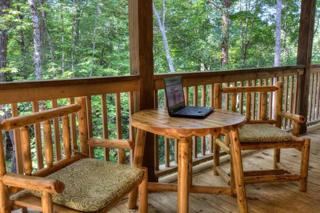Honeymoon Getaway In Woods Near Noc And Smoky Mtn Rr Villa Bryson City Exteriör bild