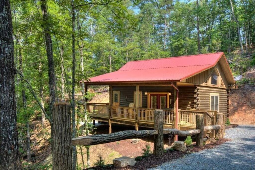 Honeymoon Getaway In Woods Near Noc And Smoky Mtn Rr Villa Bryson City Exteriör bild